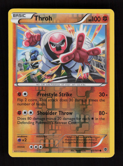 Throh 51/101 - Reverse Holo - Plasma Blast