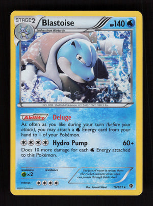 Blastoise 16/101 - Plasma Blast