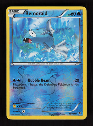 Remoraid 18/101 - Reverse Holo - Plasma Blast