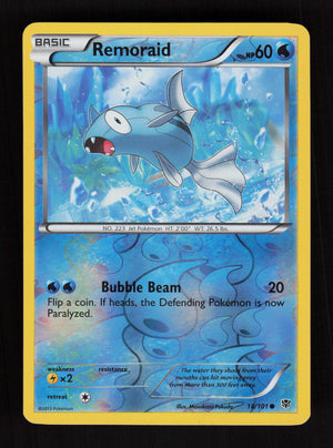 Remoraid 18/101 - Reverse Holo - Plasma Blast