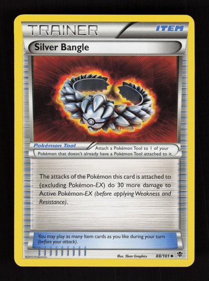 Silver Bangle 88/101 - Plasma Blast