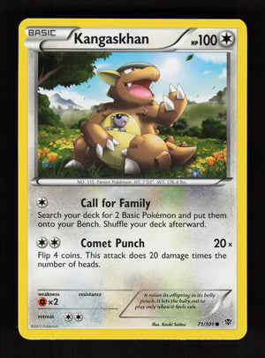 Kangaskhan 71/101 - Plasma Blast
