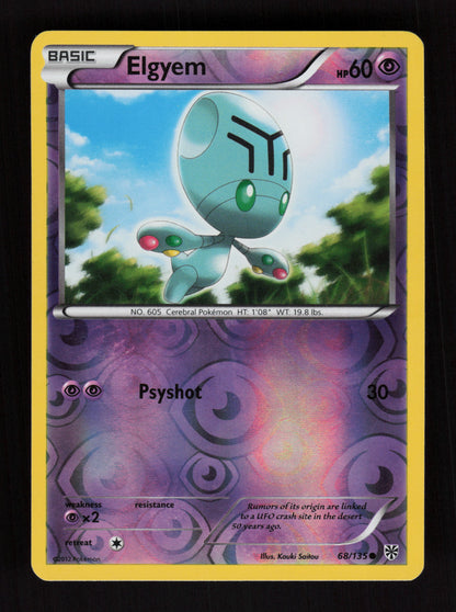 Elgyem 68/135 - Reverse Holo - Plasma Storm