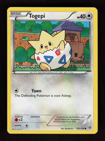 Togepi 102/135 - Plasma Storm