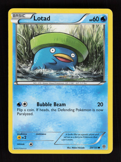 Lotad 29/135 - Plasma Storm