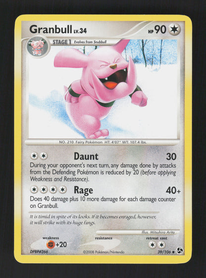 Granbull 39/106 - Great Encounters
