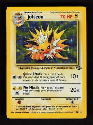 Jolteon 4/64 - Holo Rare - Jungle