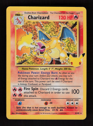 Charizard 4/102 - Classic Collection - Celebrations
