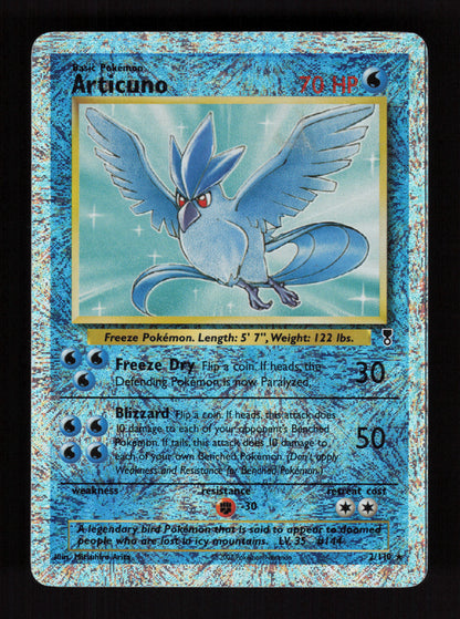Articuno 2/110 - Reverse Holo Rare - Legendary Collection
