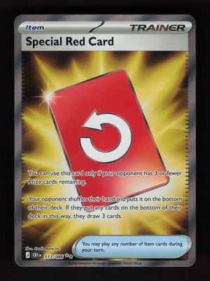 Special Red Card 113/086 - Ultra Rare - Chaos Rising