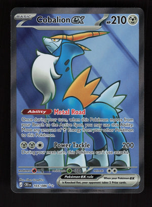 Cobalion ex 103/086 - Ultra Rare - Chaos Rising