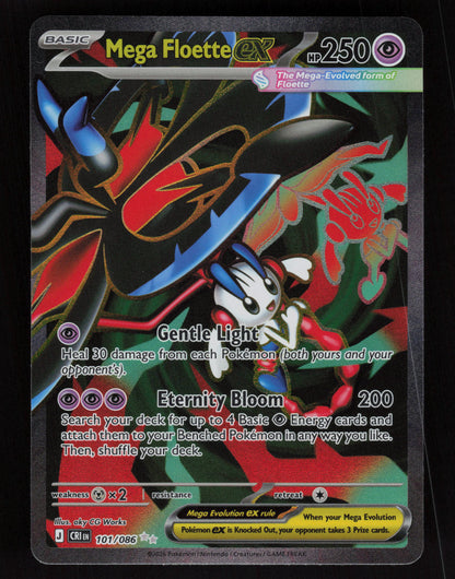Mega Floette ex 101/086 - Ultra Rare - Chaos Rising