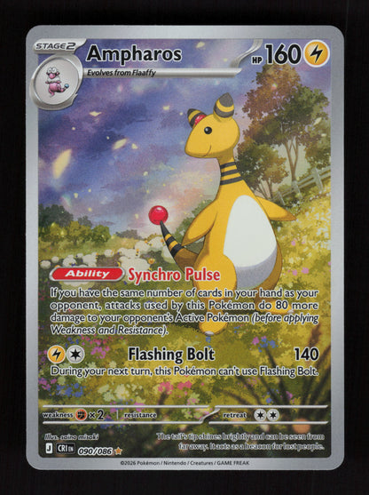 Ampharos 090/086 - Illustration Rare - Chaos Rising