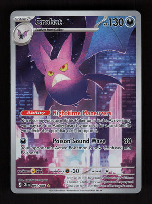 Crobat 093/086 - Illustration Rare - Chaos Rising
