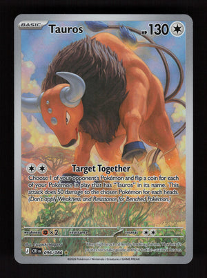 Tauros 096/086 - Illustration Rare - Chaos Rising