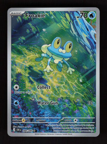 Froakie 088/086 - Illustration Rare - Chaos Rising
