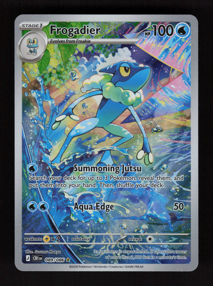 Frogadier 089/086 - Illustration Rare - Chaos Rising