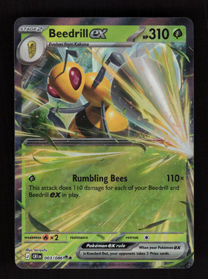 Beedrill ex 003/086 - Double Rare - Chaos Rising