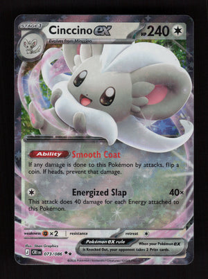 Cinccino ex 073/086 - Double Rare - Chaos Rising