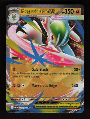 Mega Gallade ex 048/086 - Double Rare - Chaos Rising