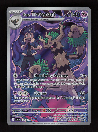 Hop's Trevenant 237/217 - Illustration Rare - Ascended Heroes