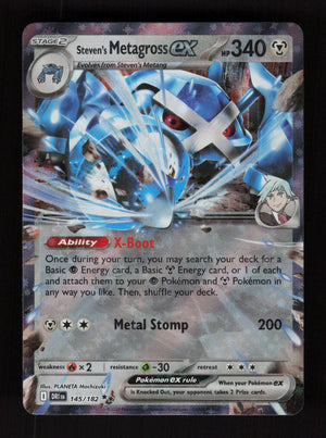 Steven's Metagross ex 145/182 - Double Rare - Destined Rivals