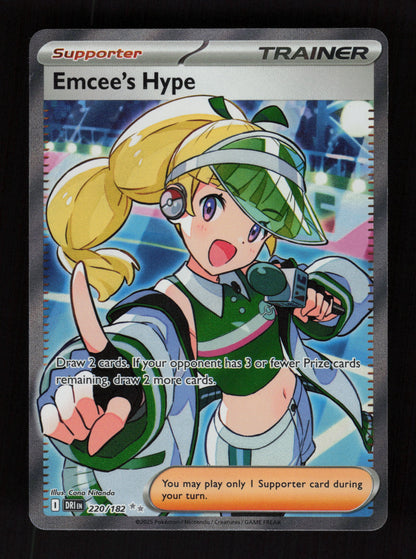 Emcee's Hype 220/182 - Ultra Rare - Destined Rivals
