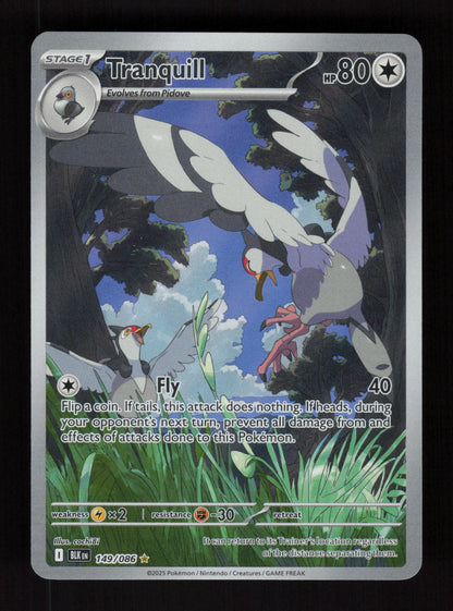 Tranquill 149/086 - Illustration Rare - Black Bolt