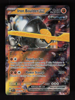 Iron Boulder ex 099/162 - Double Rare - Temporal Forces