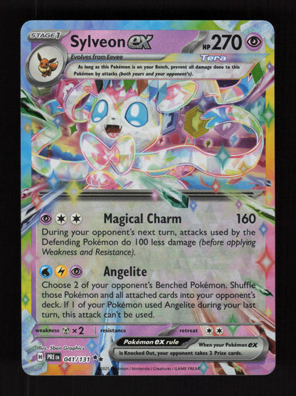 Sylveon ex 041/131 - Double Rare - SV: Prismatic Evolutions