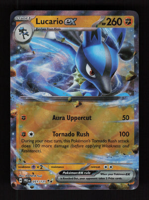 Lucario ex 051/131 - Double Rare - SV: Prismatic Evolutions