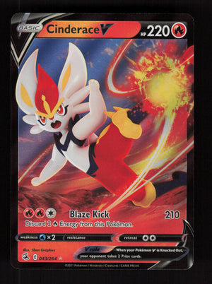 Cinderace V 043/264 - Ultra Rare - Fusion Strike
