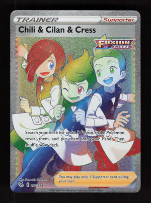 Chili & cilan & Cress 273/264 - Secret Rare - Fusion Strike