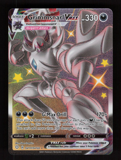 Grimmsnarl VMAX SV117/SV122 - Shiny Holo - Shining Fates