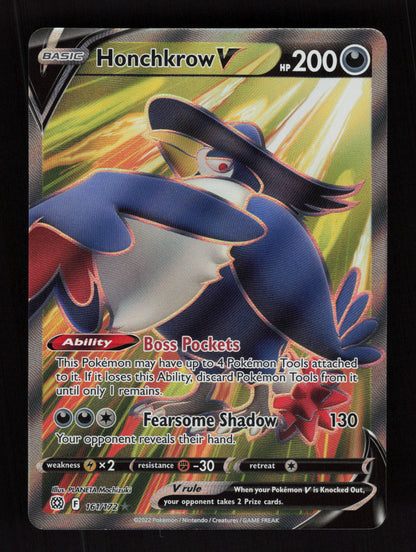 Honchkrow V 161/172 - Ultra Rare - Brilliant Stars