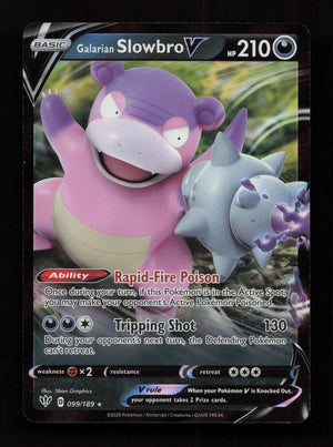 Galarian Slowbro V 099/189 - Ultra Rare - Darkness Ablaze