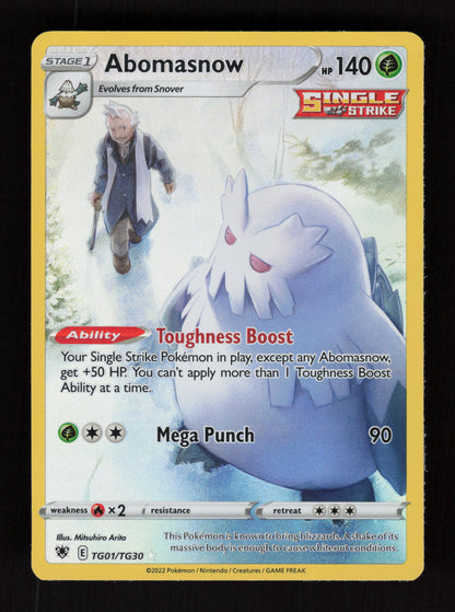 Abomasnow TG01/TG30 - Trainer Gallery - Lost Origin
