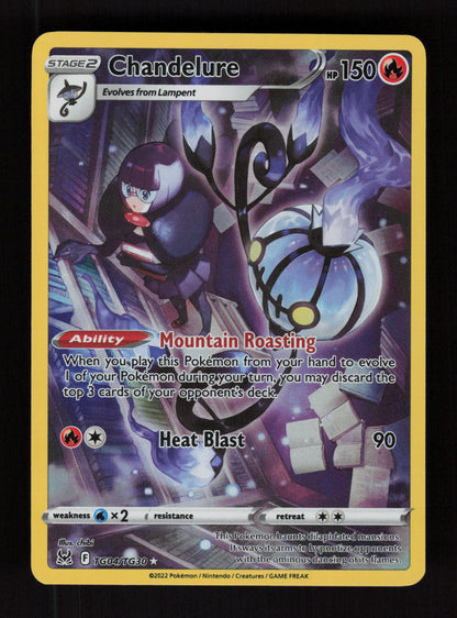 Chandelure TG04/TG30 - Ultra Rare - Lost Origin Trainer Gallery
