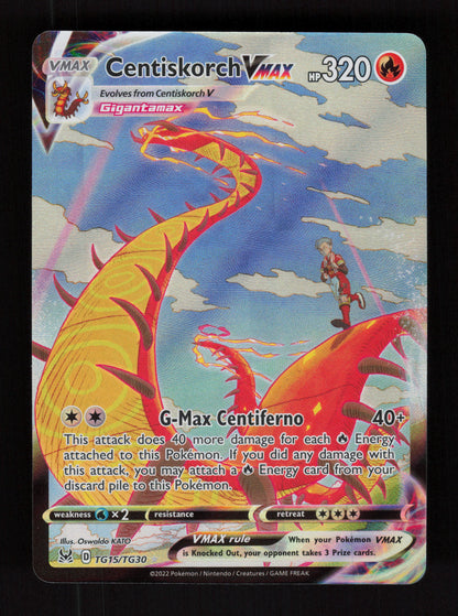 Centiskorch VMAX TG15/TG30 - Ultra Rare - Lost Origin Trainer Gallery