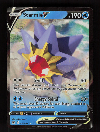 Starmie V 030/189 - Astral Radiance