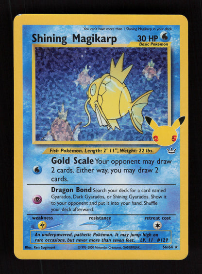 Shining Magikarp 64/64 - Classic Collection - Celebrations