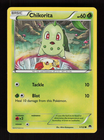 Chikorita 1/122 - XY - BREAKpoint