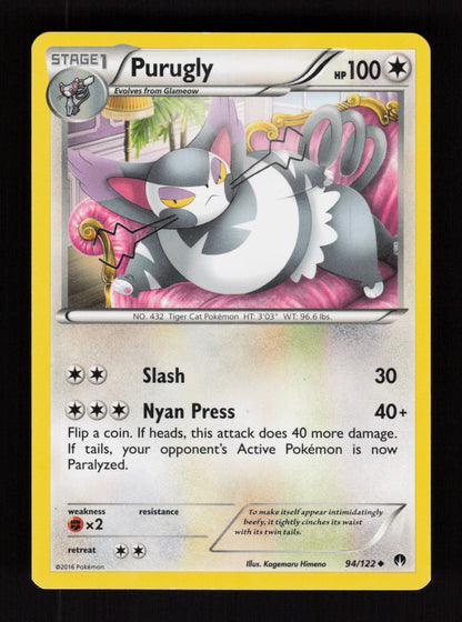 Purugly 94/122 - XY - BREAKpoint