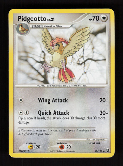 Pidgeotto 58/132 - Common - Secret Wonders