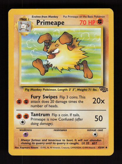 Primeape 43/64 - Jungle