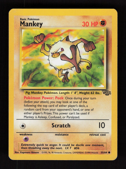 Mankey 55/64 - Jungle