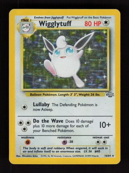 Wigglytuff 16/64 - Holo Rare - Jungle