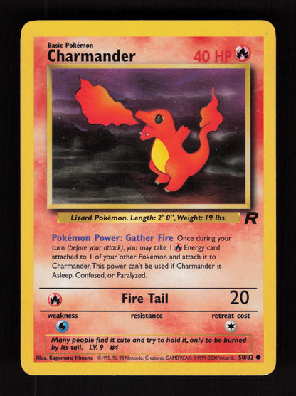 Charmander 50/82 - Common - Team Rocket