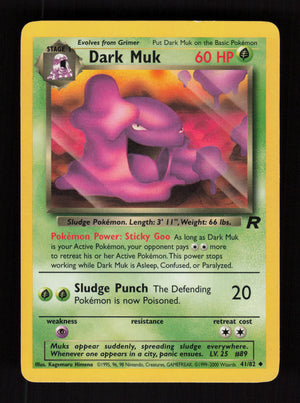 Dark Muk 41/82 - Team Rocket