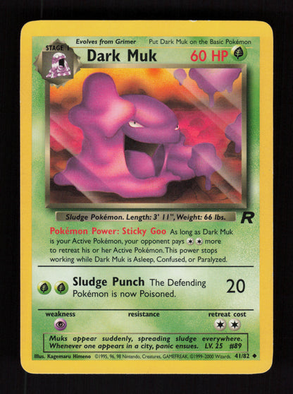 Dark Muk 41/82 - Team Rocket